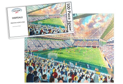 Deepdale Stadium Fine Art Jigsaw Puzzle - Preston North End FC